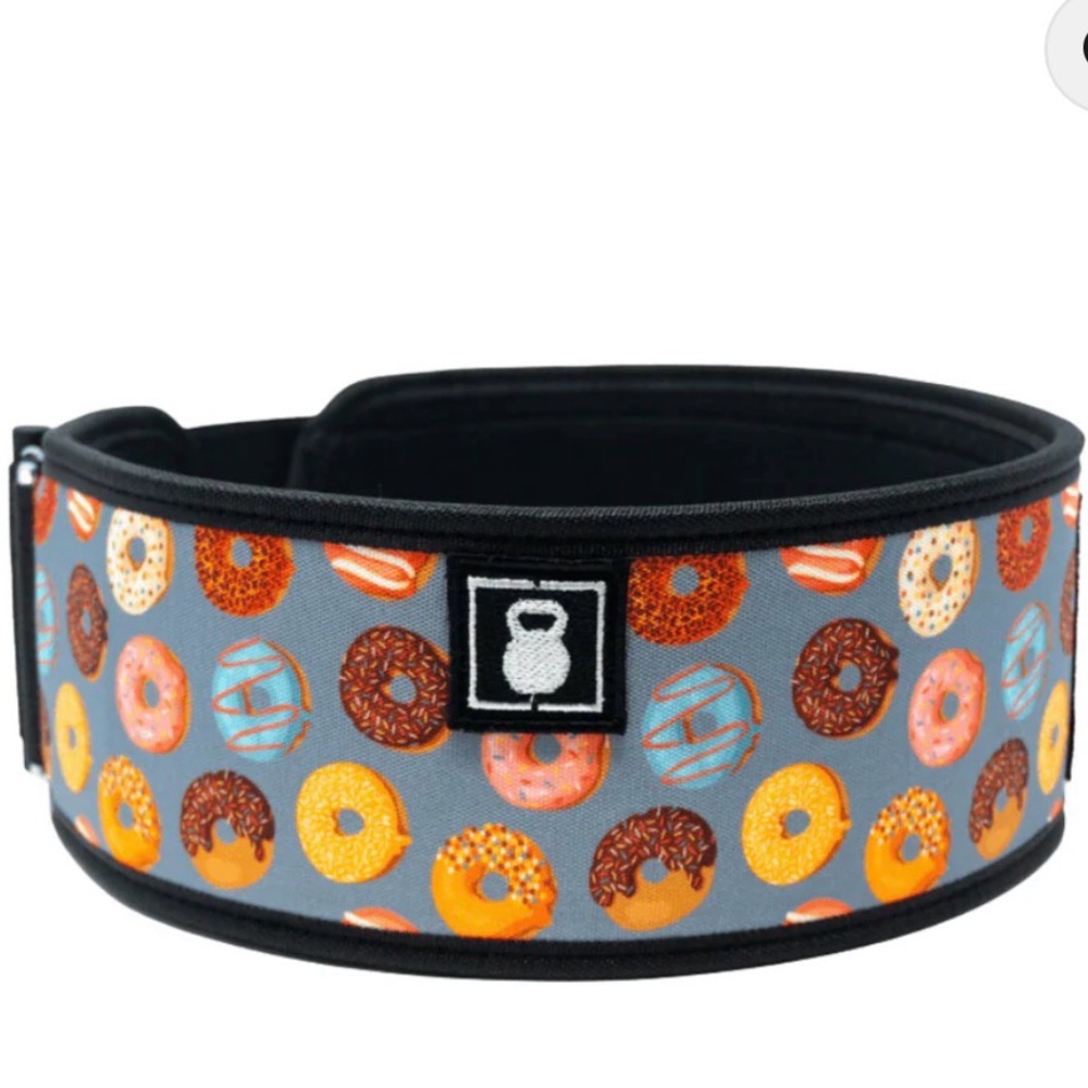 Colorful Donut Pattern Kids Belt